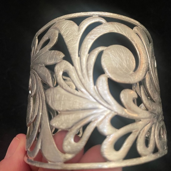 Silver Cuff Bracelet - Picture 4 of 4